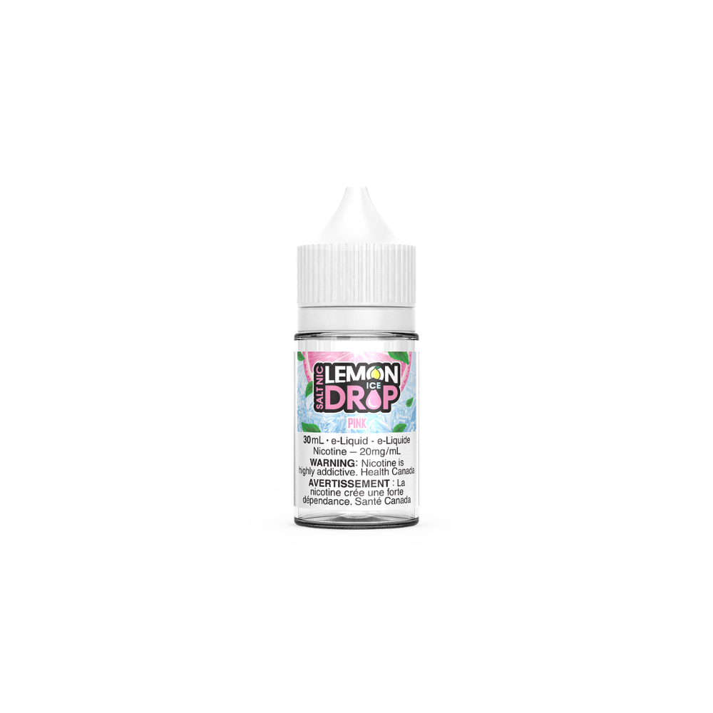 Lemon Drop Ice E-Liquid Salt 30mL - Pink