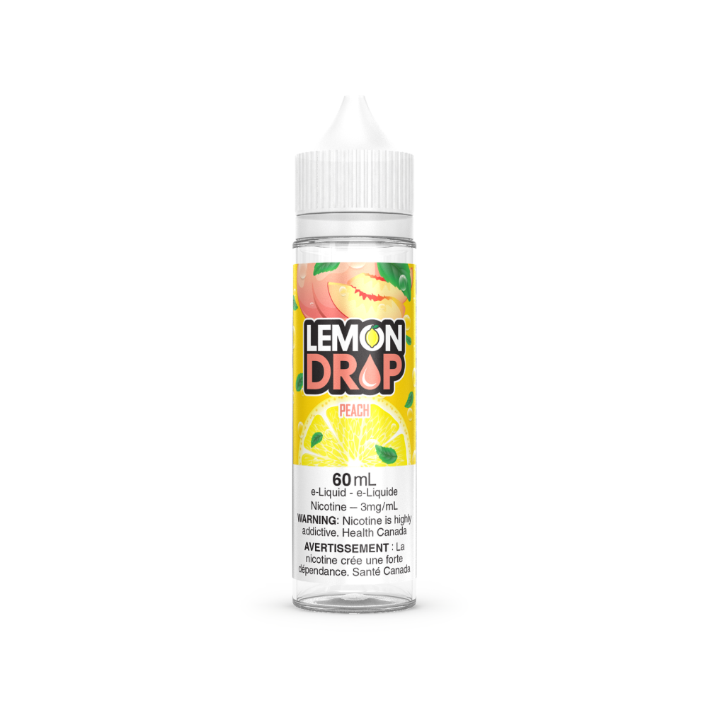Lemon Drop E-Liquid Freebase 60mL - Peach