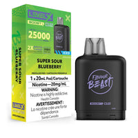 Level X Flavour Beast Boost G2 - Super Sour Blueberry