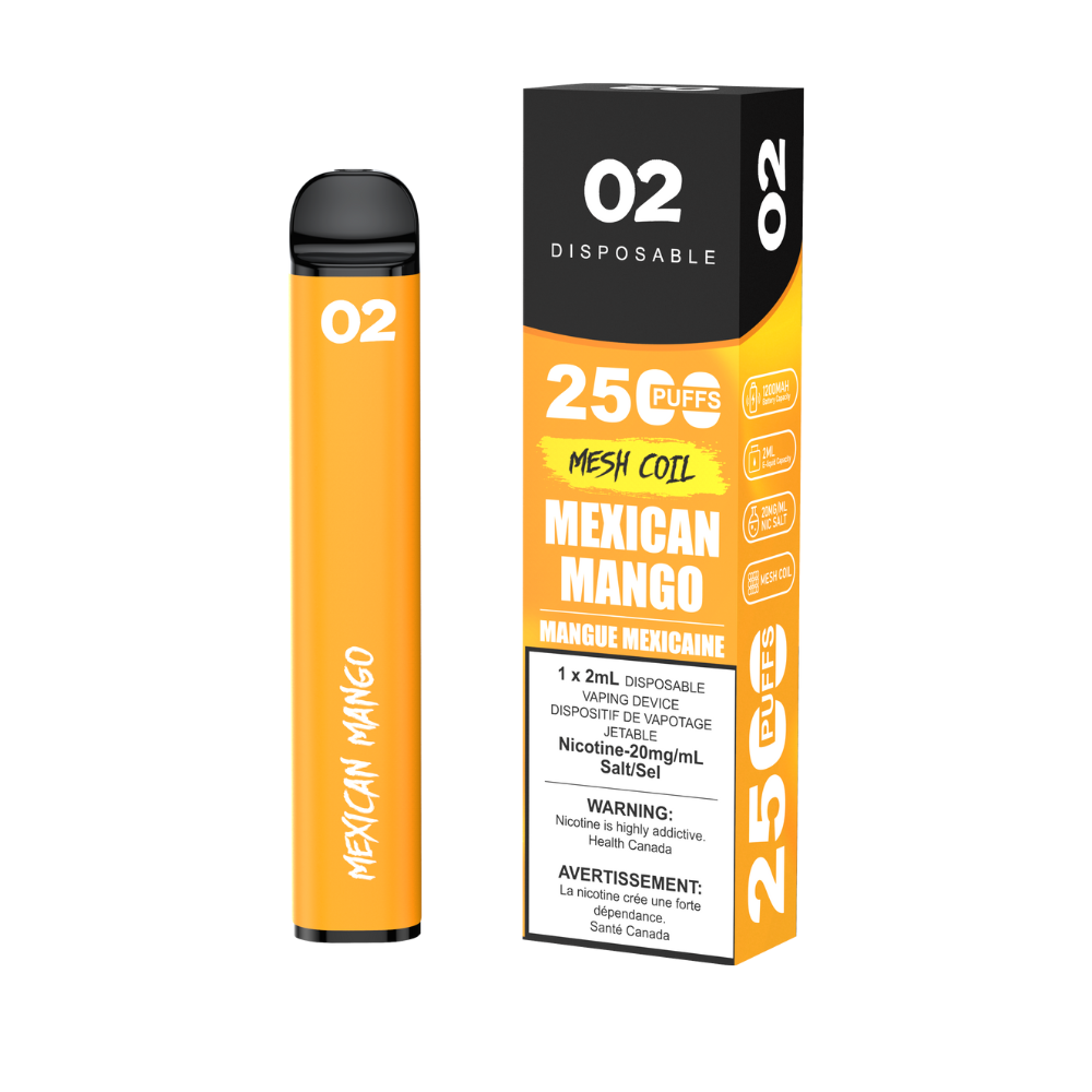 O2 2500 Puffs 2mL Disposable Vape | O2 | image 2