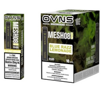 OVNS MESH08 PRO Blue Razz Lemonade 10mL 20mg 5500 Puffs