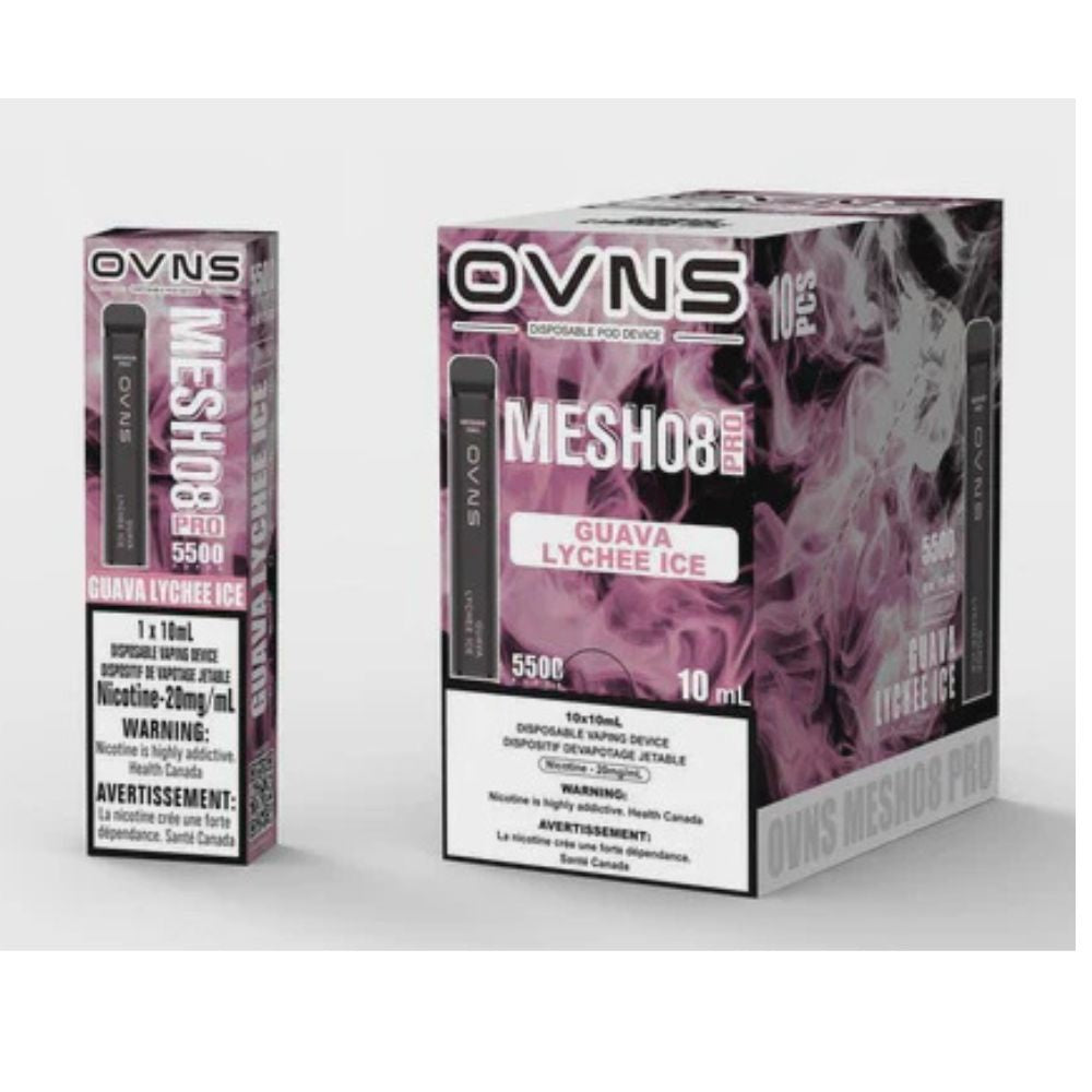 OVNS MESH08 PRO - Guava Lychee Ice | OVNS | Same-day GTA vape delivery