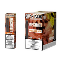 OVNS MESH08 PRO Peach Ice 10mL 20mg 5500 Puffs