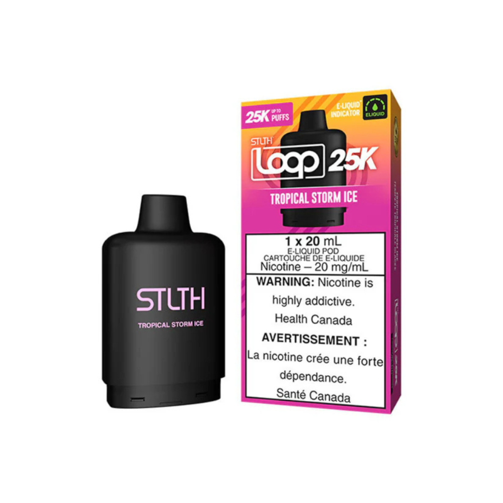 STLTH 25k Loop Pre-filled Vape Pod - Tropical Storm Ice | STLTH | Same-day GTA vape delivery