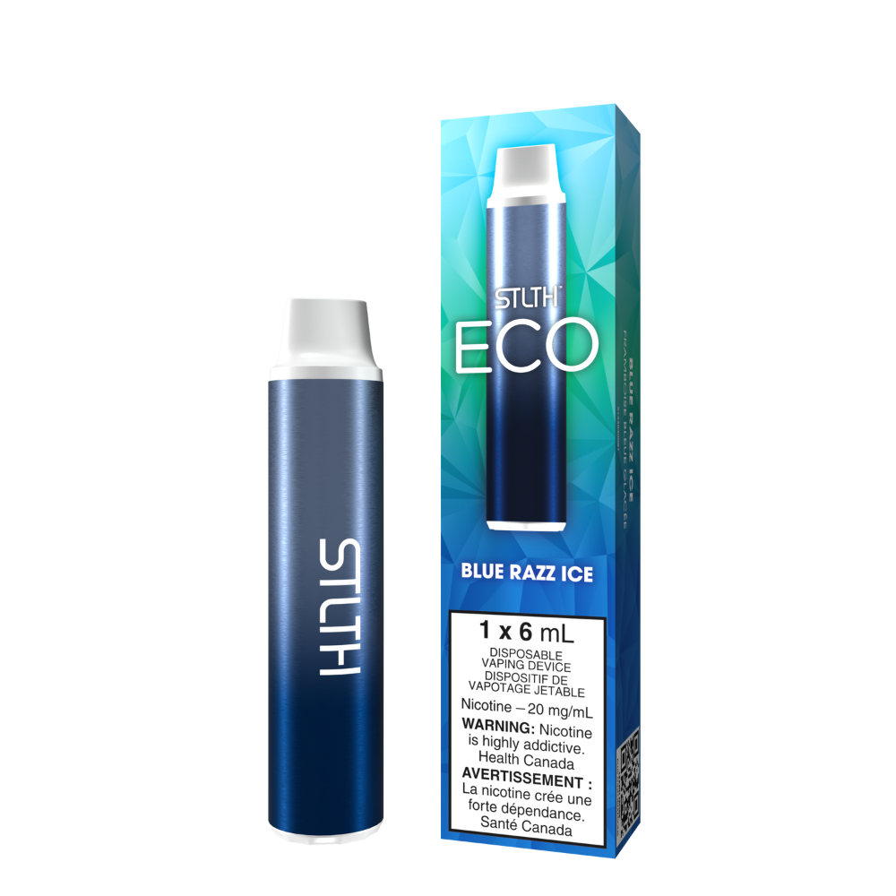 STLTH ECO Disposable Vape - Blue Razz Ice | STLTH | Same-day GTA vape delivery