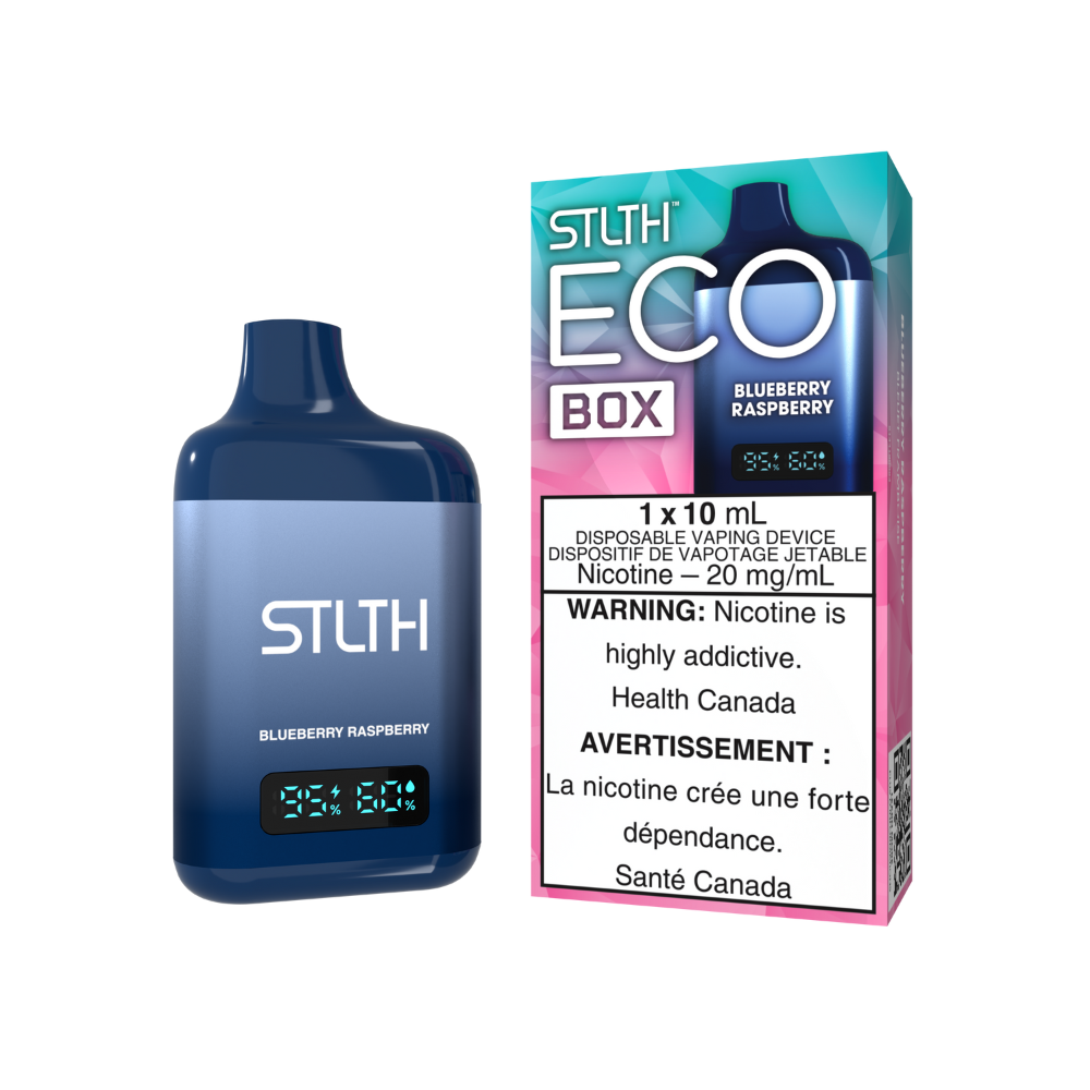 STLTH ECO Box Disposable Vape - Blueberry Raspberry | STLTH | Same-day GTA vape delivery