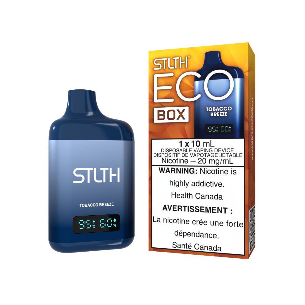 STLTH ECO Box Disposable Vape - Tobacco Breeze | STLTH | Same-day GTA vape delivery