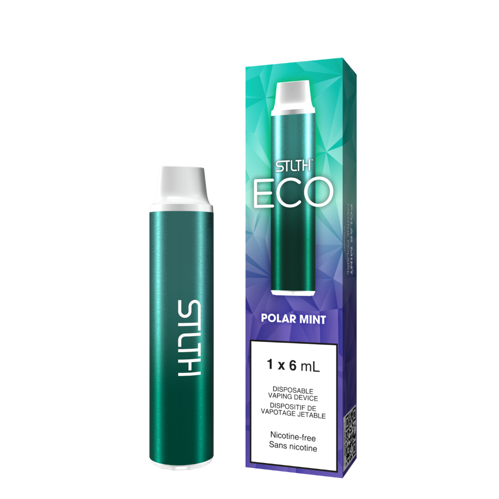 STLTH ECO Disposable Vape - Polar Mint | STLTH | Same-day GTA vape delivery