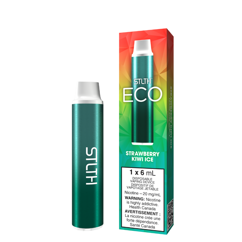 STLTH ECO Disposable Vape - Strawberry Kiwi Ice | STLTH | Same-day GTA vape delivery
