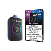 Stlth x Geek Bar 80K  Disposable vape - Peach Berry Ice